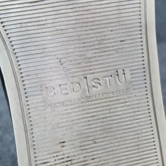 Mens Bed Stu Marcus II Distressed Gray Leather Sneaker Shoes Hi Top Size 13 - Picture 13 of 16